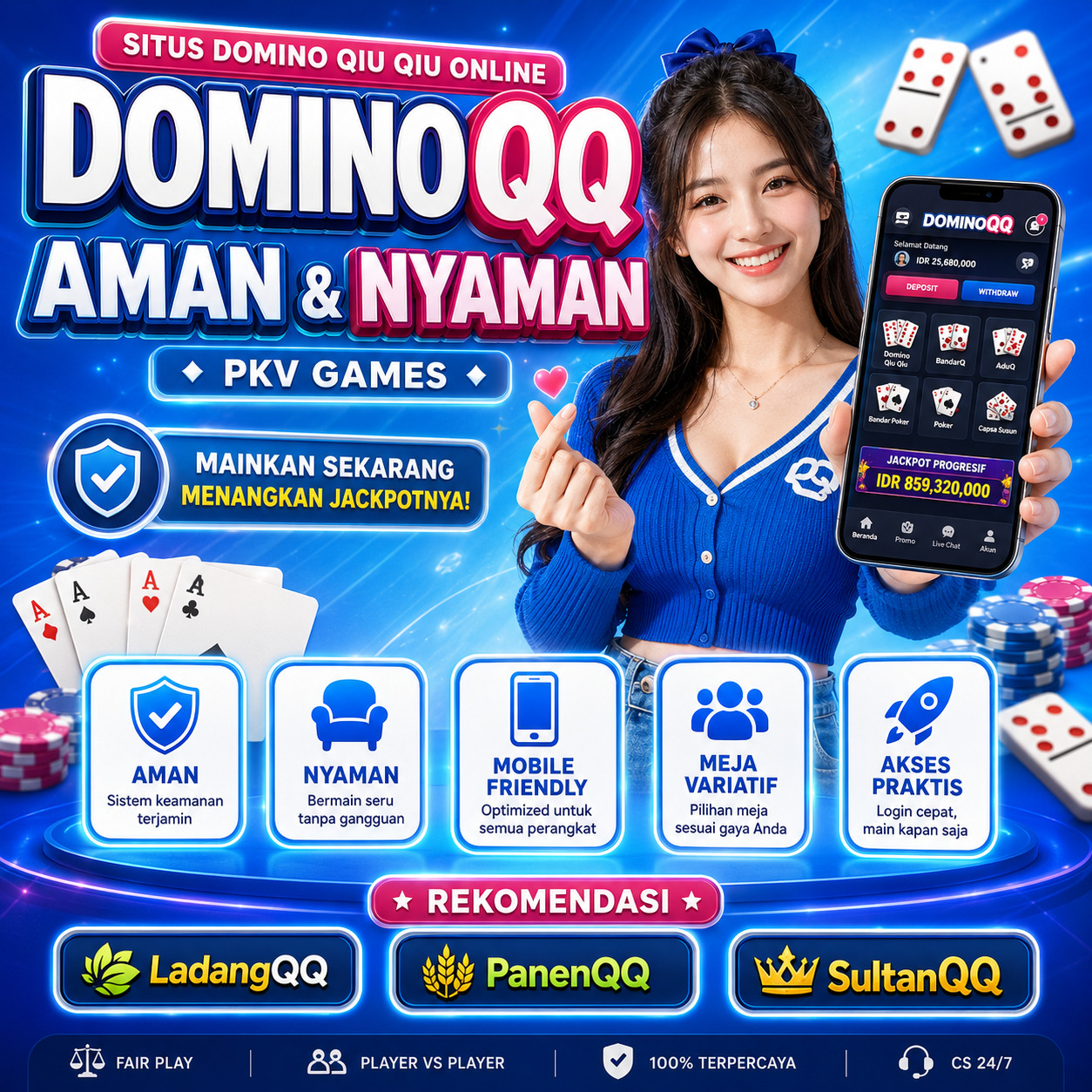 [DominoQQ]: Rekomendasi Situs Domino Qiu Qiu Online PKV Games Yang Aman dan nyaman